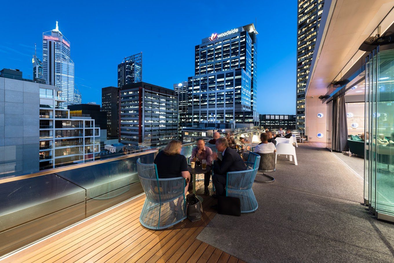 Perth rooftop bars aurora
